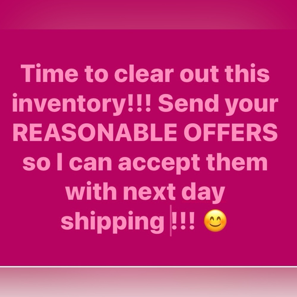 Clearance Sale Announcement